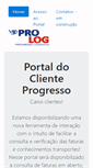 Mobile Screenshot of progressocargo.com.br